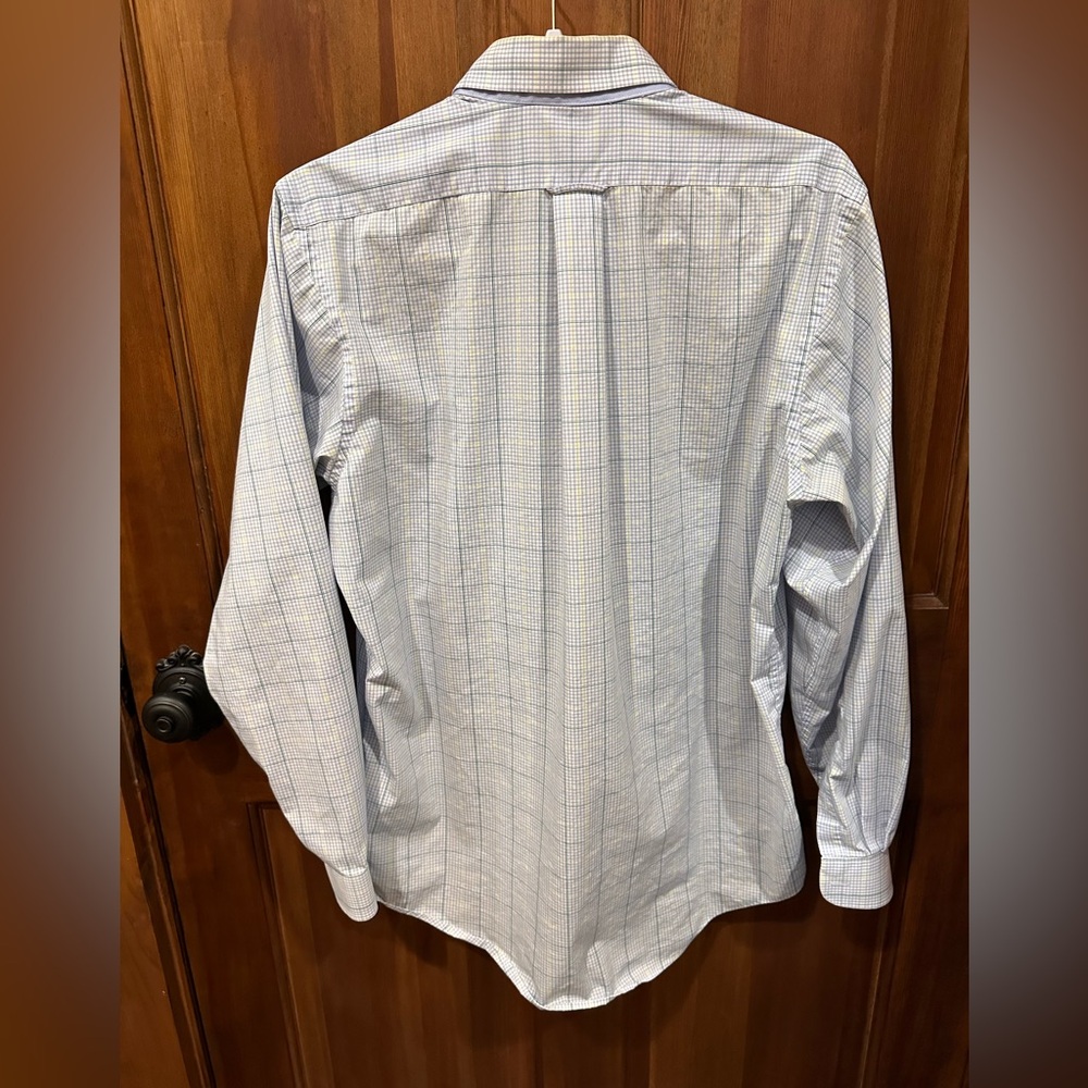 IZOD Button Down Mens Dress Shirt - M - Picture 2 of 4